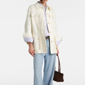 Ralph Lauren Collection Sydney Linen Basket-Weave
Field Jacket Size Large‎ 2025
